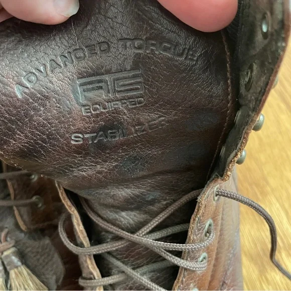 Ariat Roper laced up boots horse hair tassel 7 - Picture 7 of 10